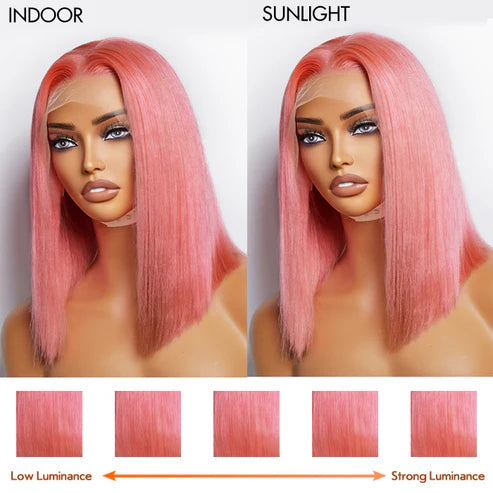 13x4 Pre-Plucked Lace Frontal Bob Wig Straight