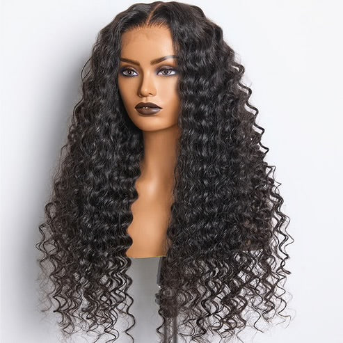 Glueless HD 13x6 Frontal Lace Wig Deep Wave