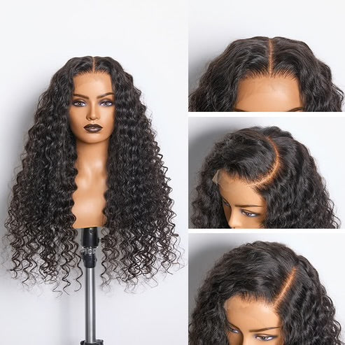 Glueless HD 13x6 Frontal Lace Wig Deep Wave