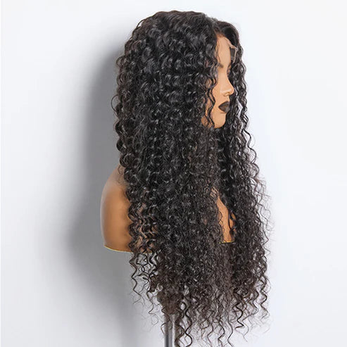 Glueless 5x5 HD Lace Closure Wig Deep Wave