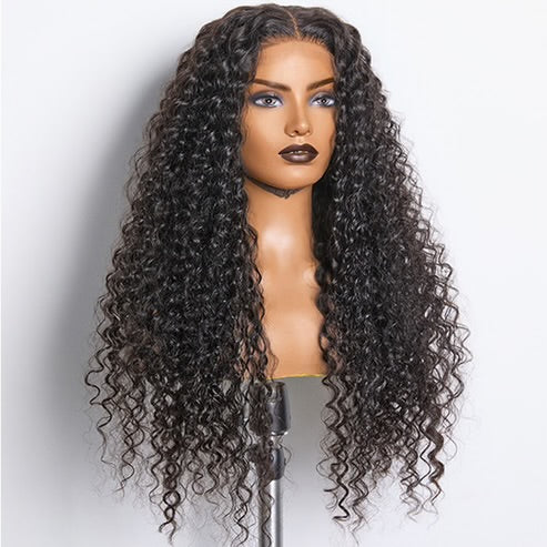 Glueless 5x5 HD Lace Closure Wig Deep Wave