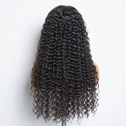 Glueless 5x5 Lace Closure Wig Deep Wave