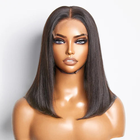 Glueless 5x5 Lace Closure Bob Wig Straight