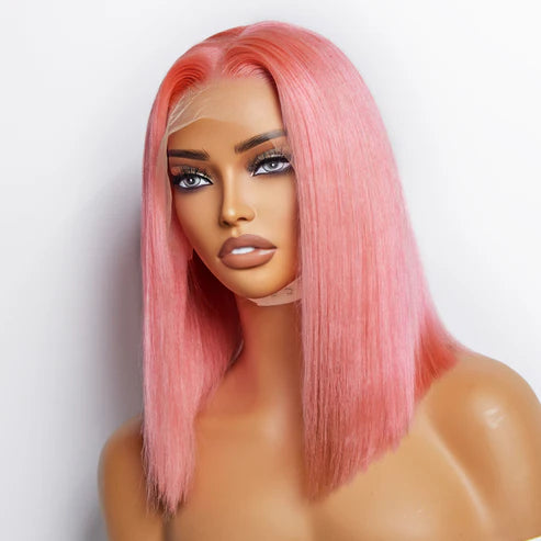 13x4 Pre-Plucked Lace Frontal Bob Wig Straight