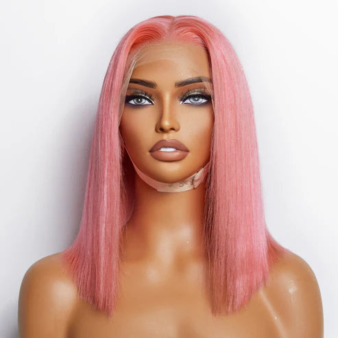 13x4 Pre-Plucked Lace Frontal Bob Wig Straight